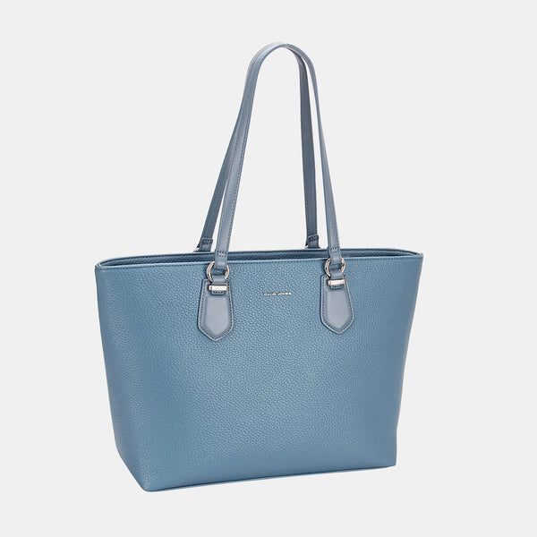 Vegan Leather Tote Bag with Spacious Interior and Dual Carry Handles