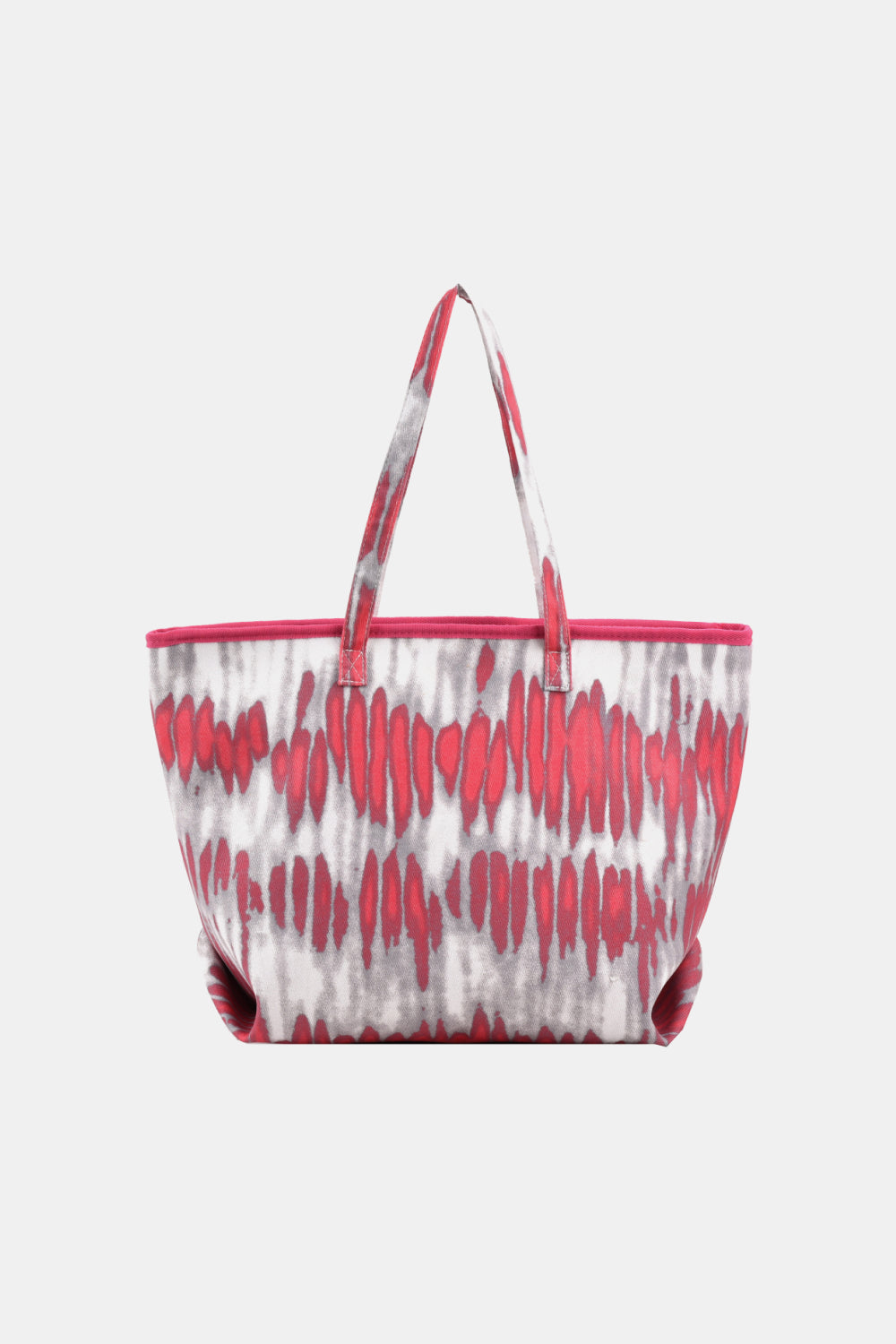 Printed Vegan Leather Tote Bag - Statement Maker - Bold Style with Eco-Conscious Design