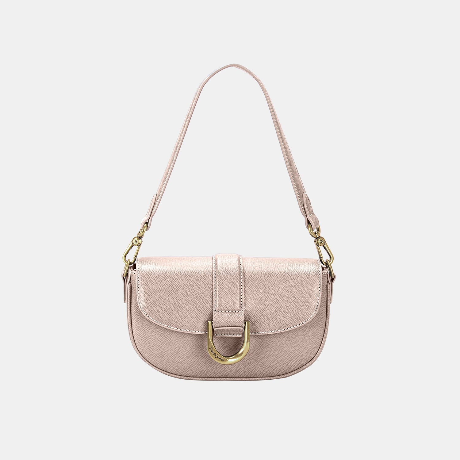 David Jones Vegan Leather Shoulder Bag - The Minimalist Statement!