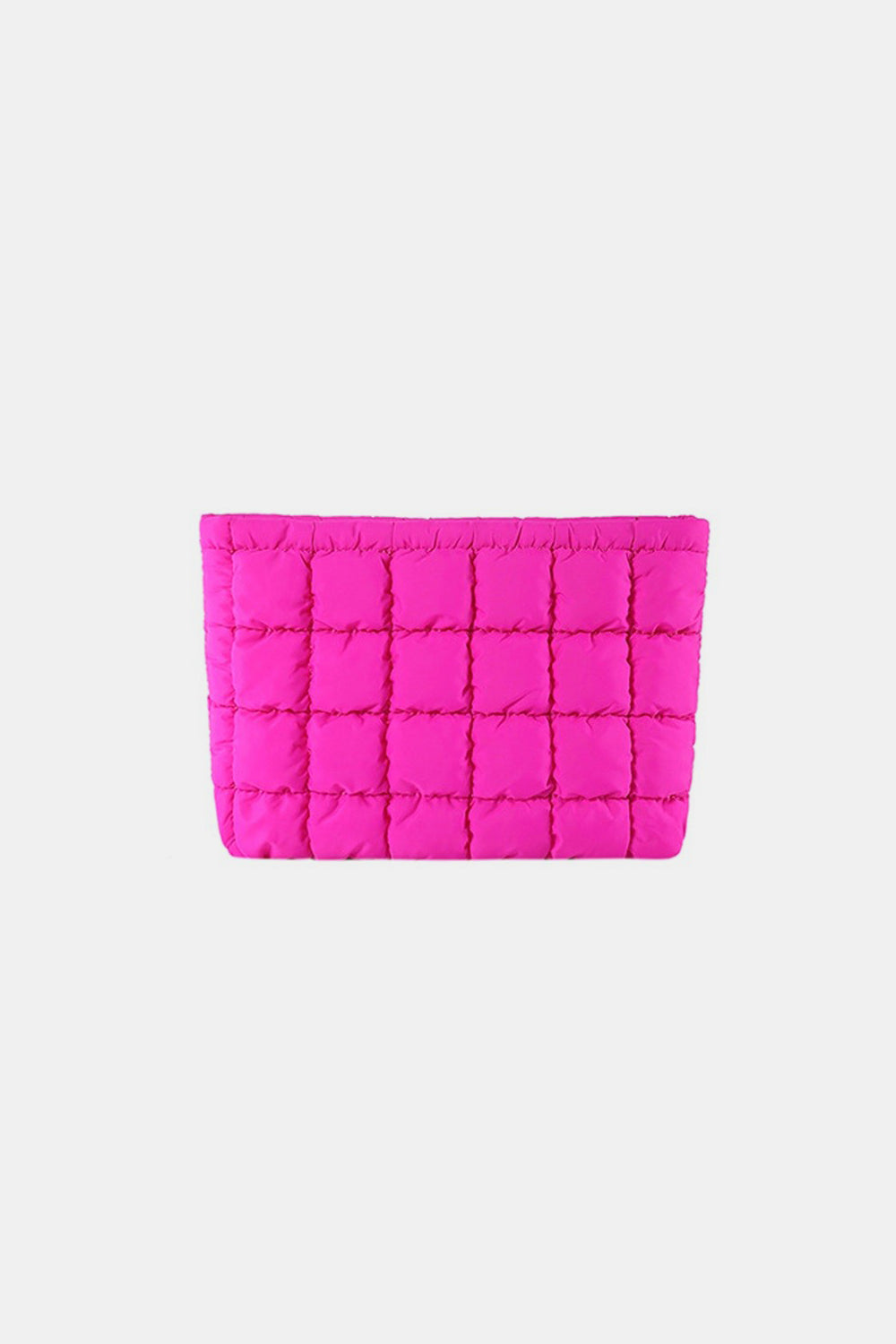 Zenana Quilted Puffy Pouch Clutch Bag - Make a Fashion Statement