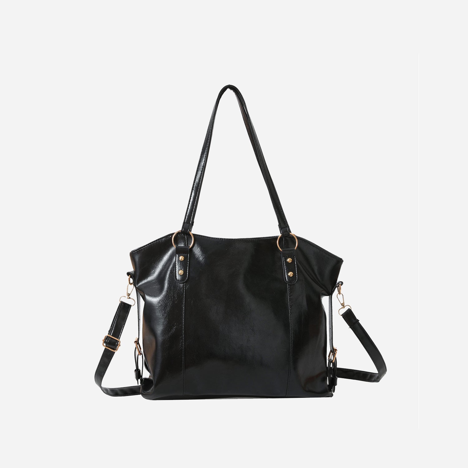 Vegan Leather Tote Bag - Carry It All in Style: The Roomy Vegan Leather Tote!