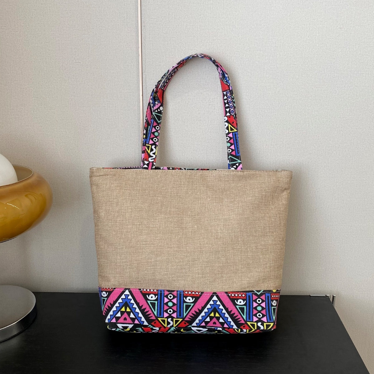 Geometric Medium Tote Bag - Take it for your adventures!