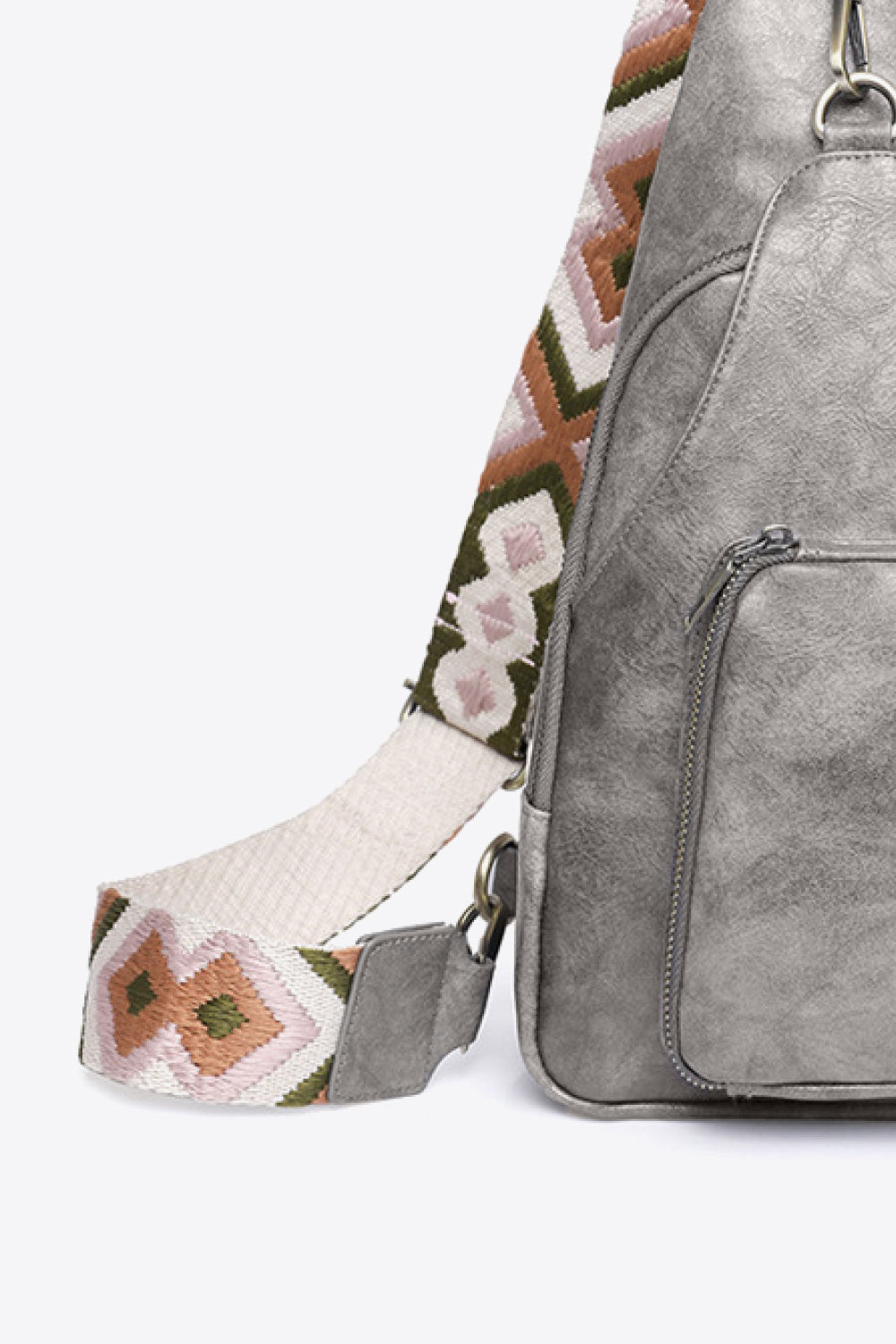 Adored Take A Trip Vegan Leather Sling Bag - Effortless Style on-the-Go!