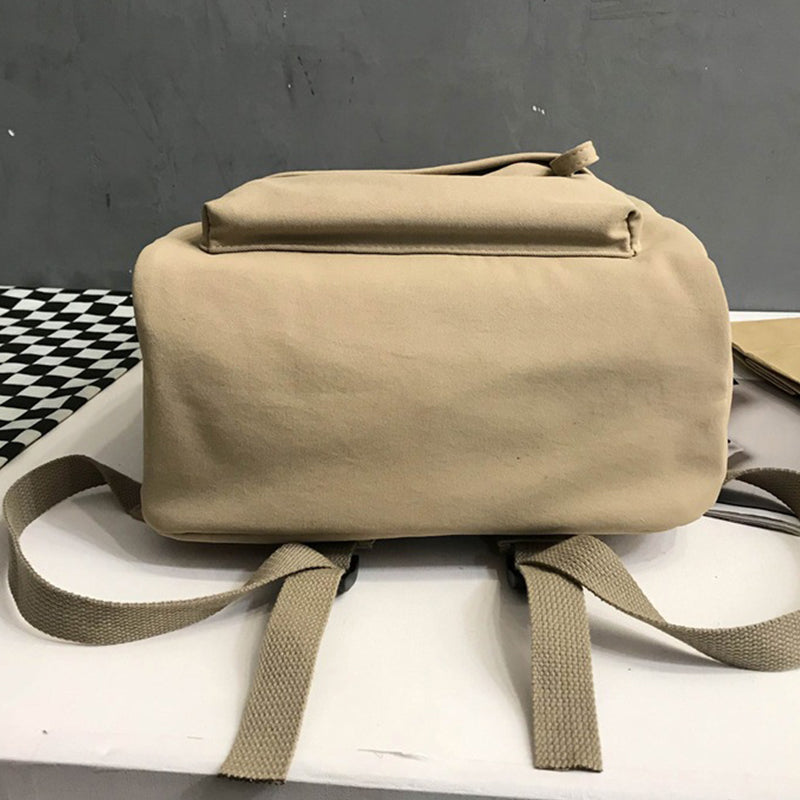 Zip Cotton Backpack Bag - Carry with ease!