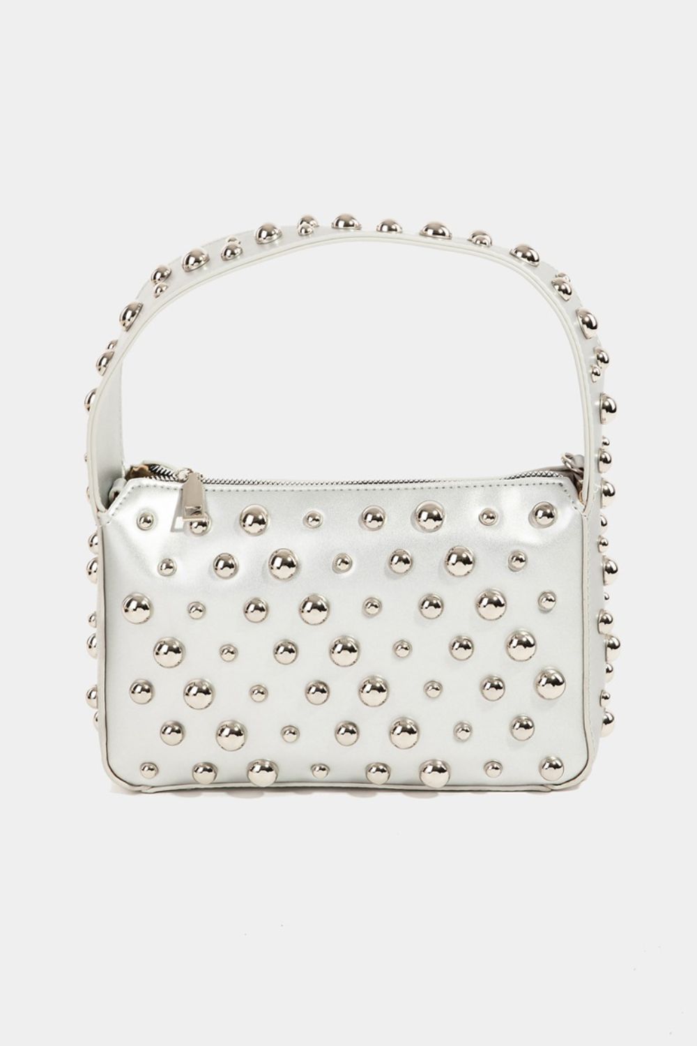 Fame Ball Studded Square Handbag - Style & Glamour!