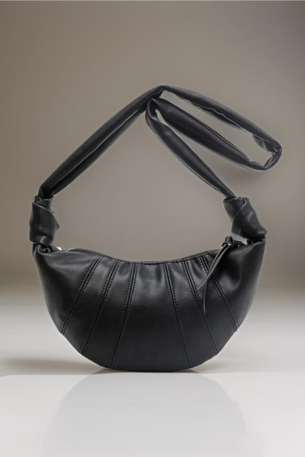 Zenana Vegan Leather Croissant Crossbody Bag - Versatile and Functional!