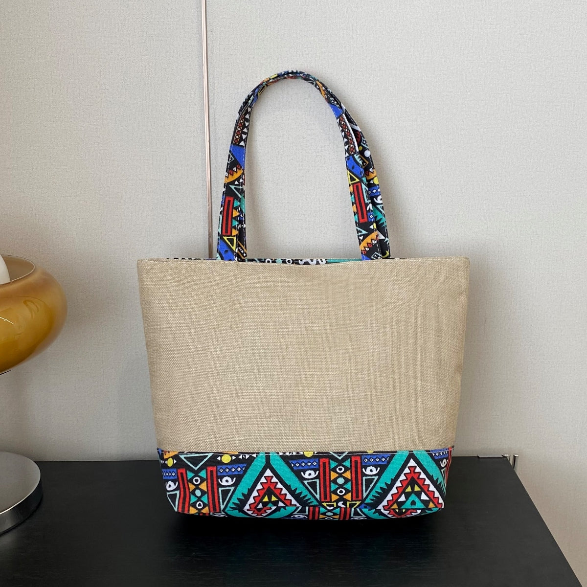 Geometric Medium Tote Bag - Take it for your adventures!