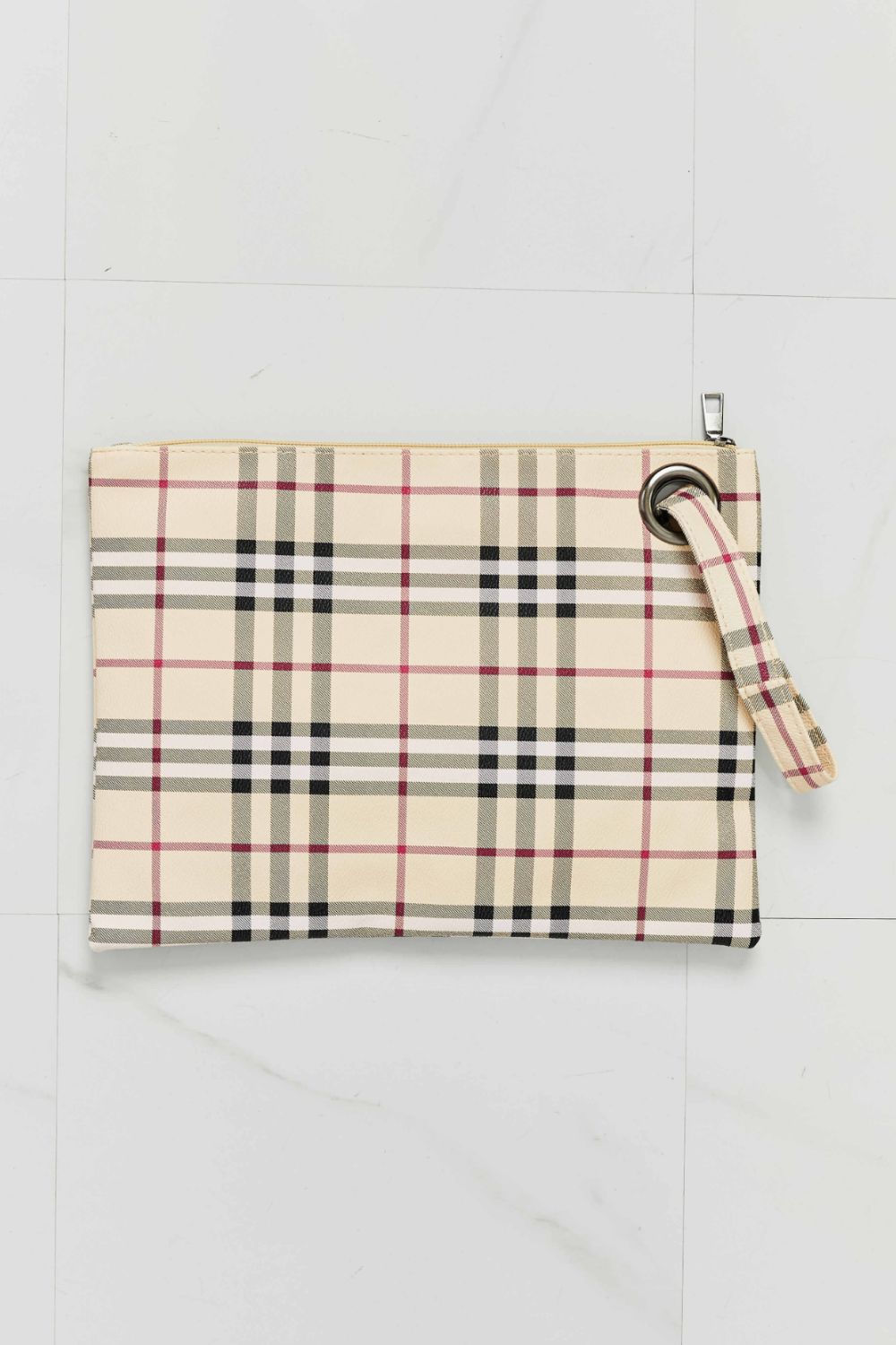 Carry Your Love Plaid Wristlet - Unleash your inner fashionista!