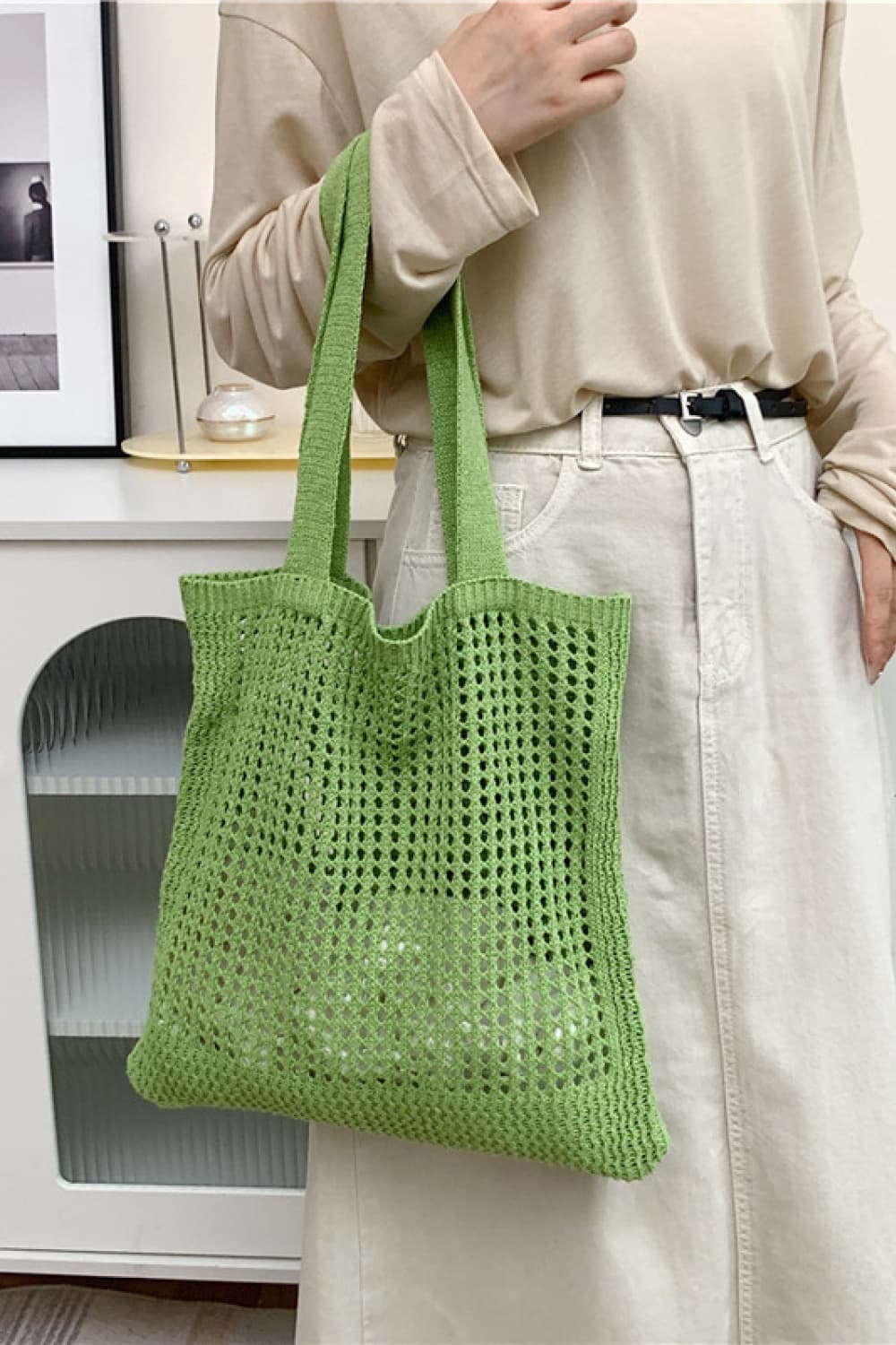 Openwork Tote Bag - Breezy Style All Summer Long!