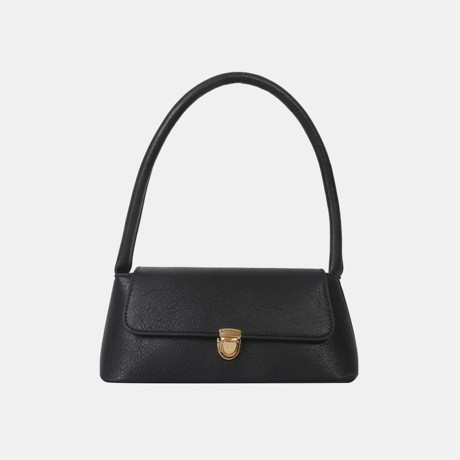 Vegan Leather Shoulder Bag - Compact Vegan for the Minimalist!