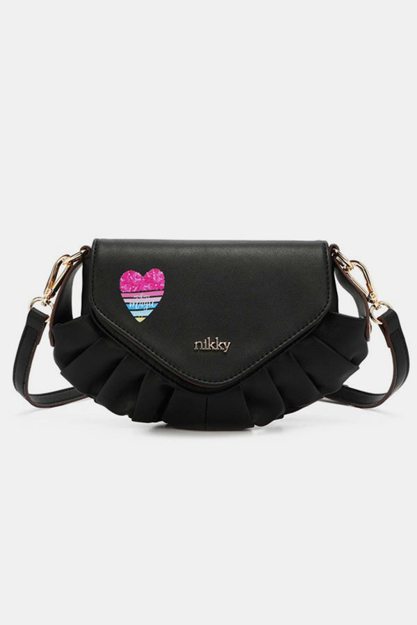 Nicole Lee USA Graphic Vegan Leather Crossbody Bag - Express your unique style!