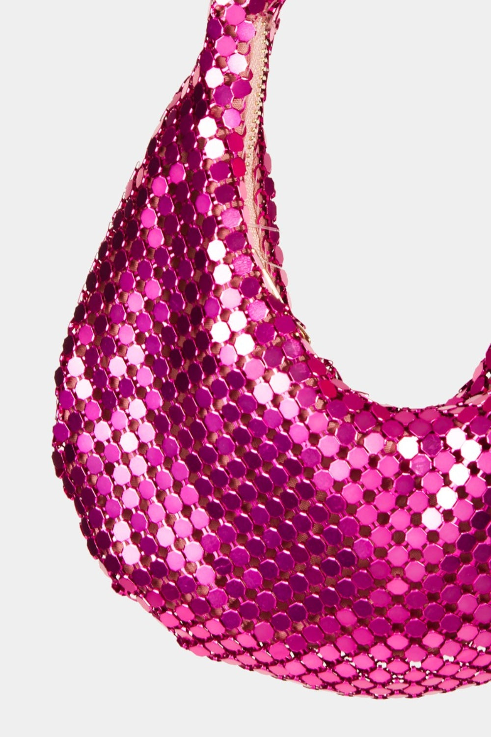 Fame Sequin Disc Handbag - Make a Memorable Impression!