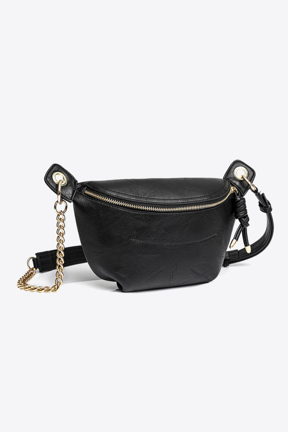 Vegan Leather Chain Strap Crossbody Bag - Elevate your everyday looks!