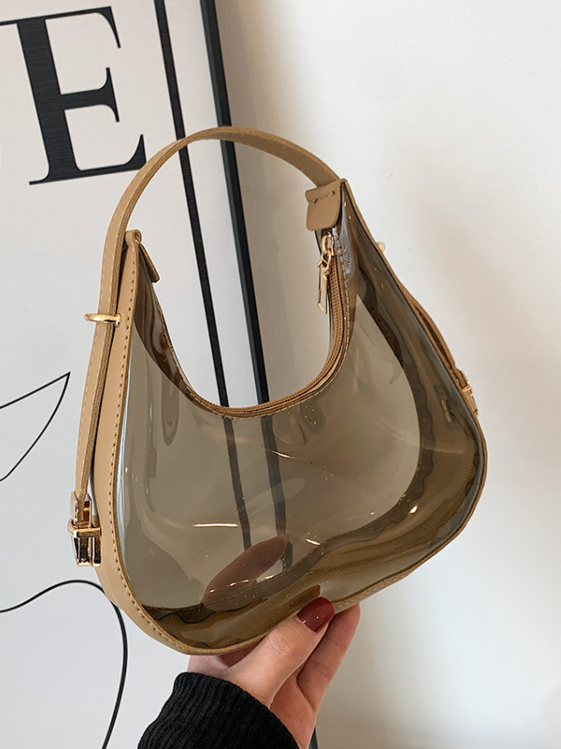 Vegan Leather PVC Shoulder Bag - Elevate Your Style!