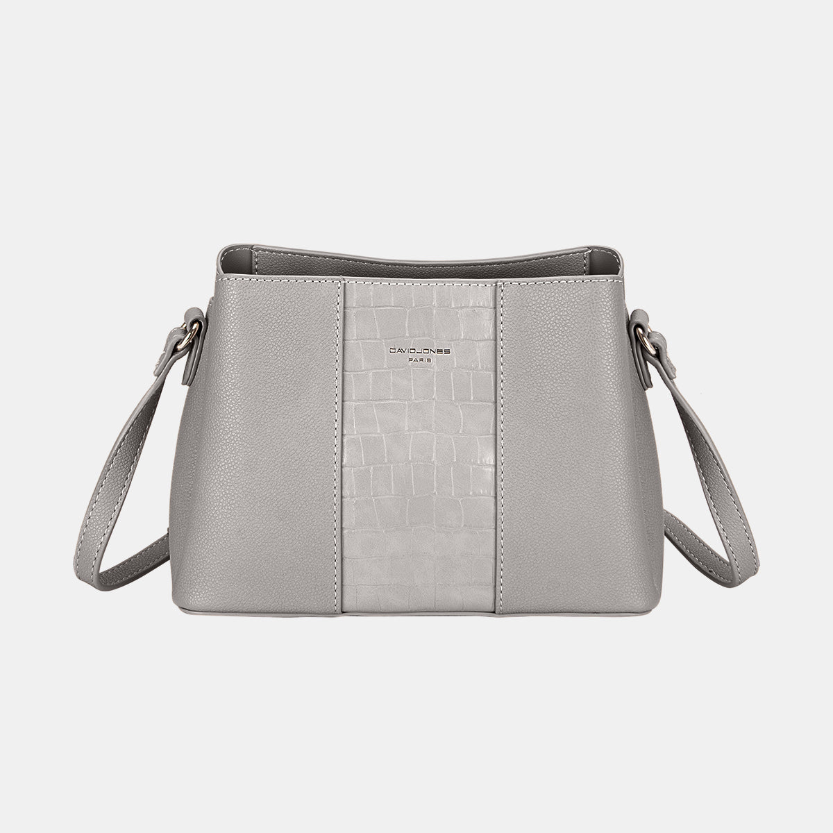 David Jones Vegan Leather Crossbody Bag - Enhances Your Convenience!