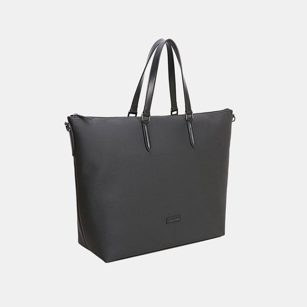 David Jones Vegan Leather Large Tote Bag - Conquer Your Day in Style!