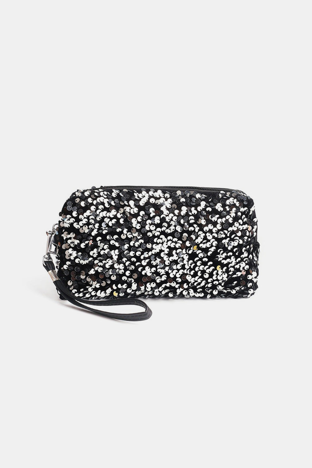 Zenana Colorful Shine Cosmetic Sequin Design Bag - Elevate Your Beauty Storage!