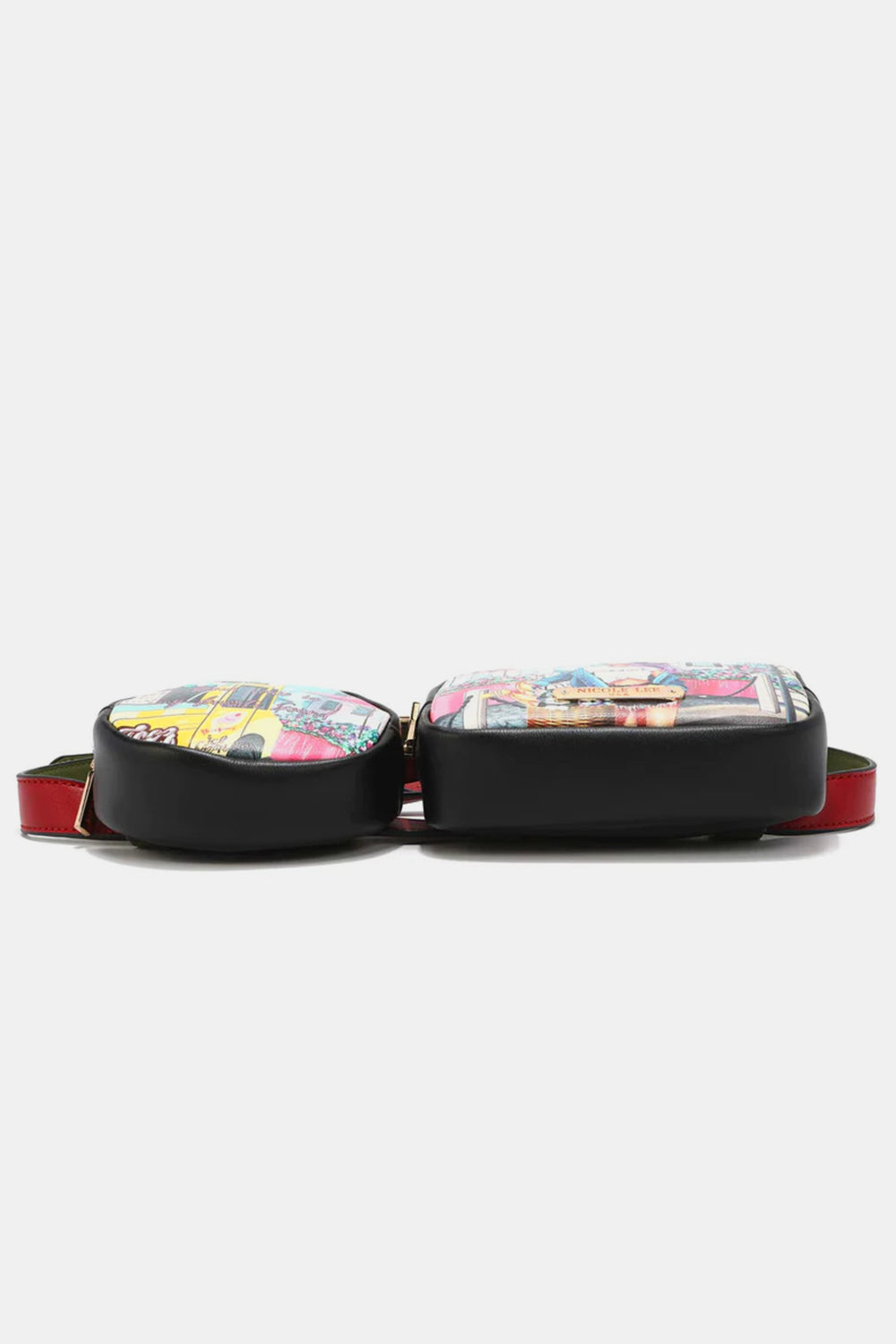 Nicole Lee USA Double Pouch Fanny Pack - Double the Space, Double the Style!