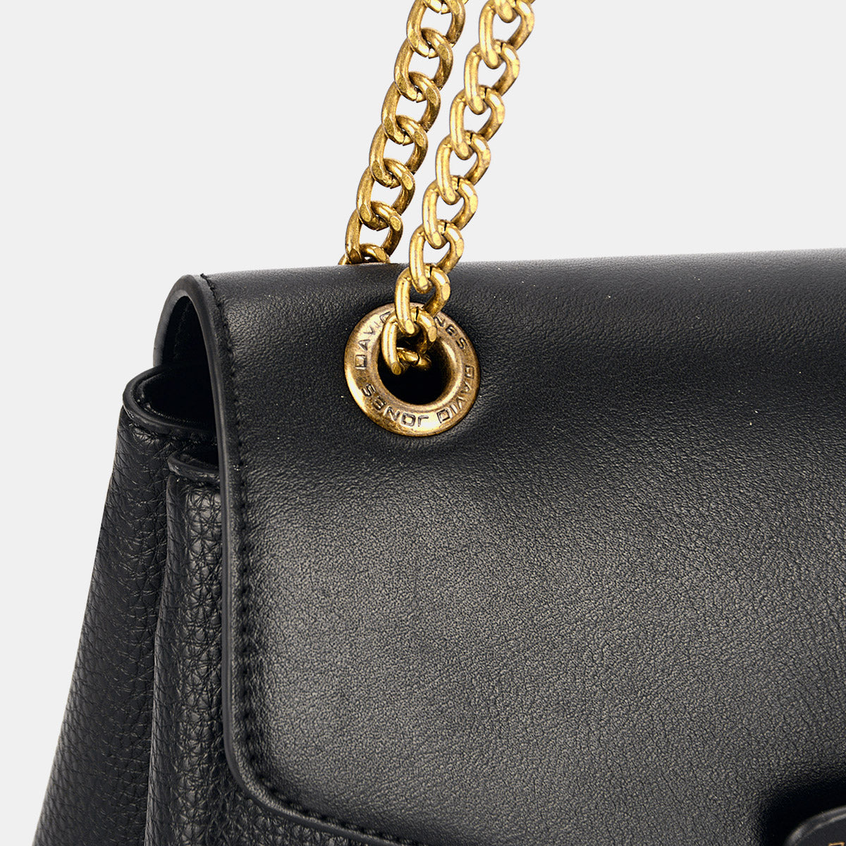 David Jones Chain-Handle Shoulder Bag - Carry your essentials in style!