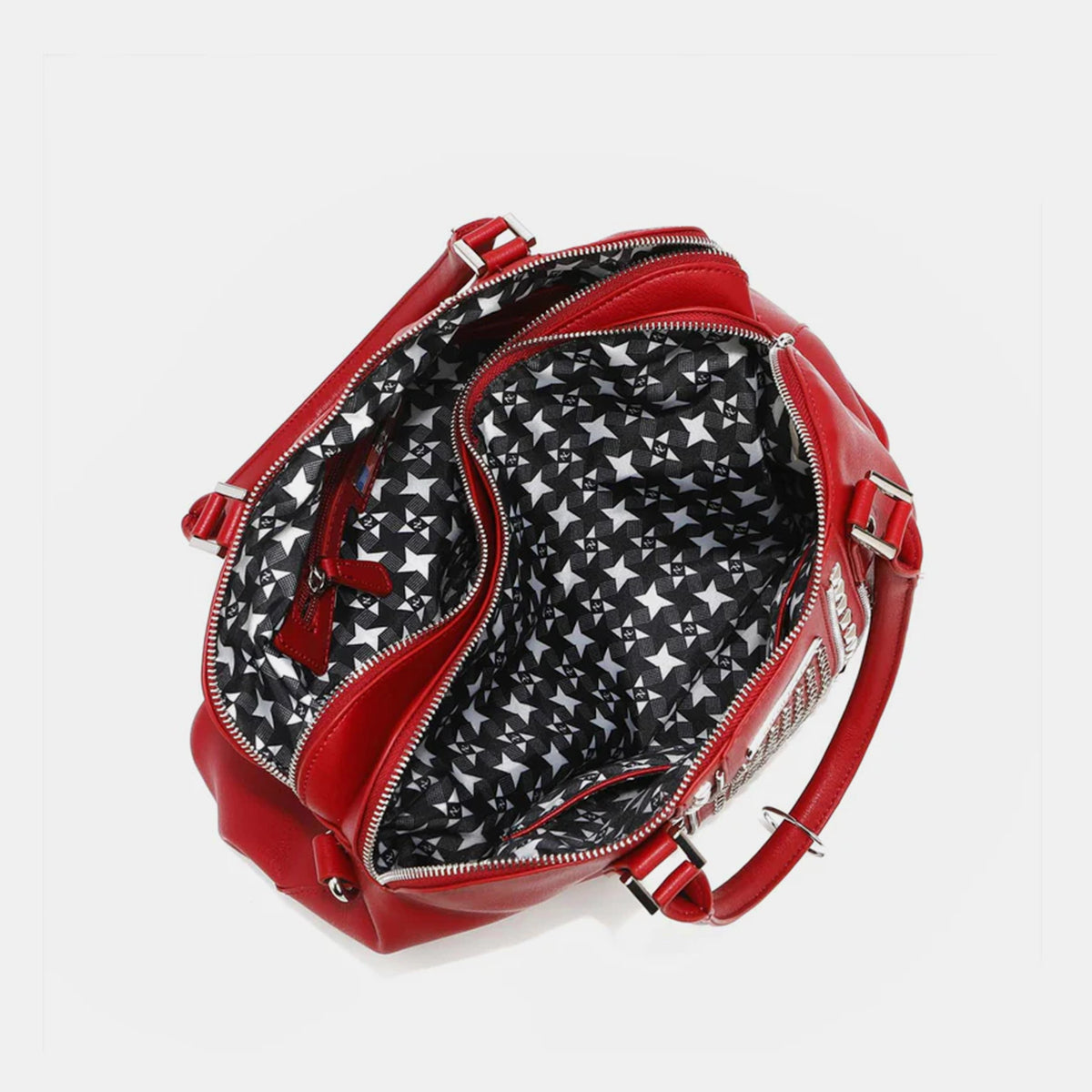 Nicole Lee USA Studded Decor Handbag - Add an edgy touch to your outfit!