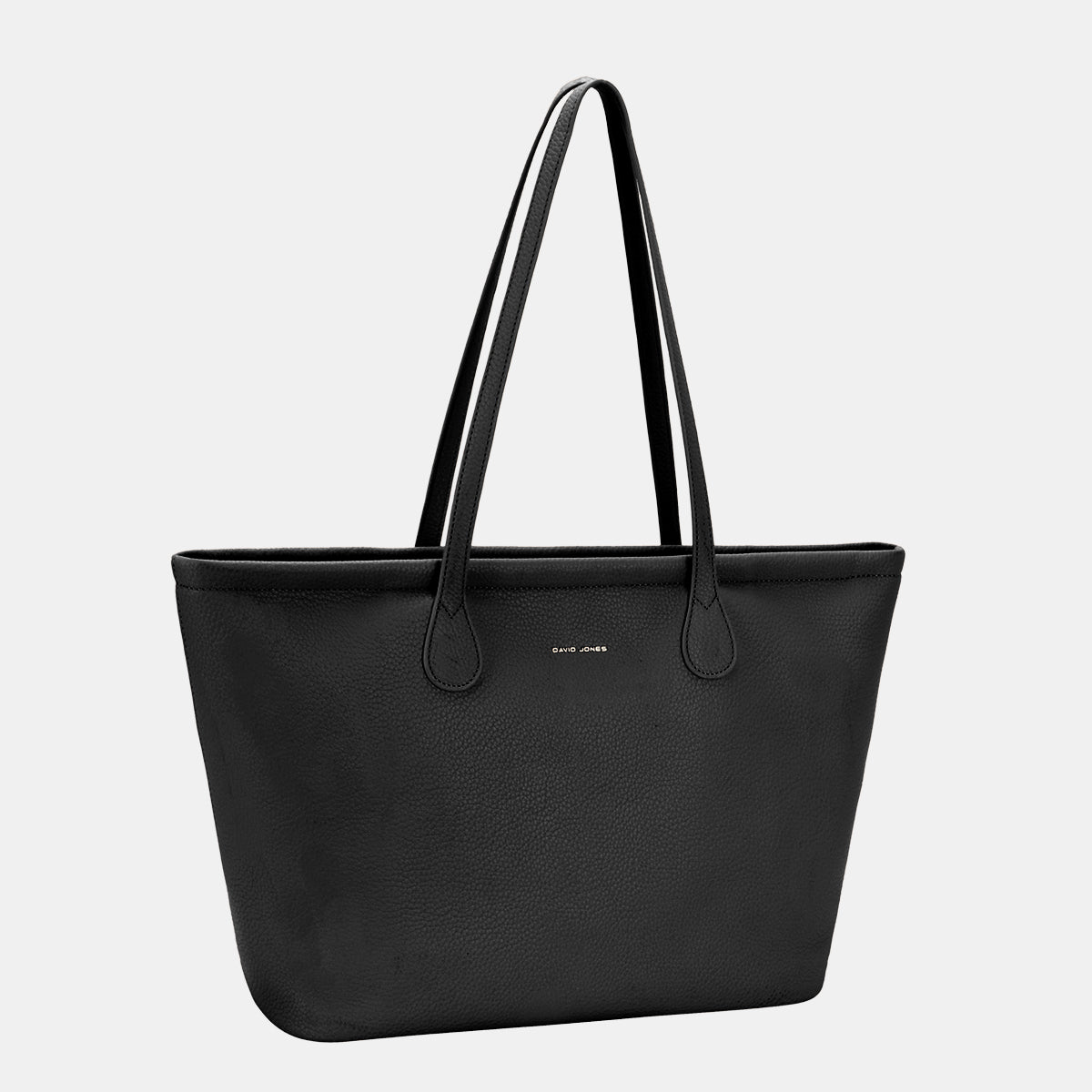 David Jones Vegan Leather Tote Bag - Convenience of versatility!