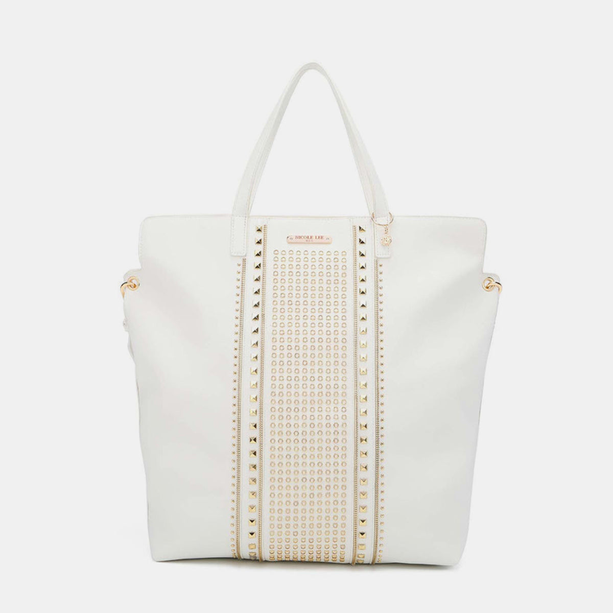 Nicole Lee USA Studded Large Tote Bag - Must-Have for Every Occasion!