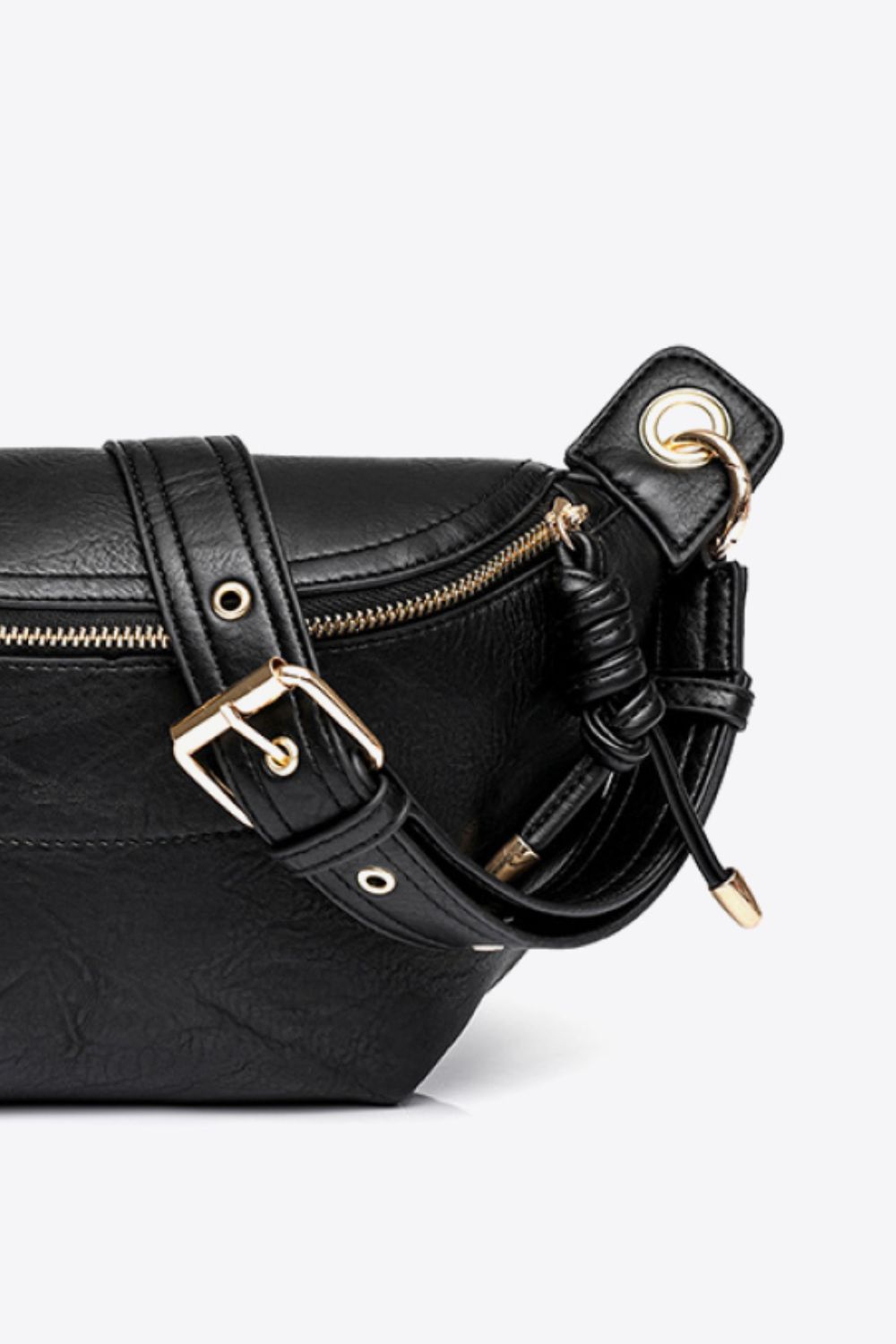 Vegan Leather Chain Strap Crossbody Bag - Elevate your everyday looks!