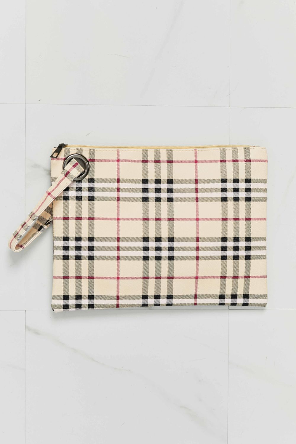 Carry Your Love Plaid Wristlet - Unleash your inner fashionista!