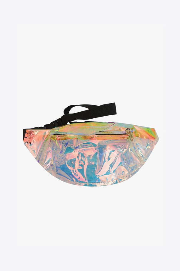 Transparent PVC Sling Bag with Lightweight Design and Adjustable Strap