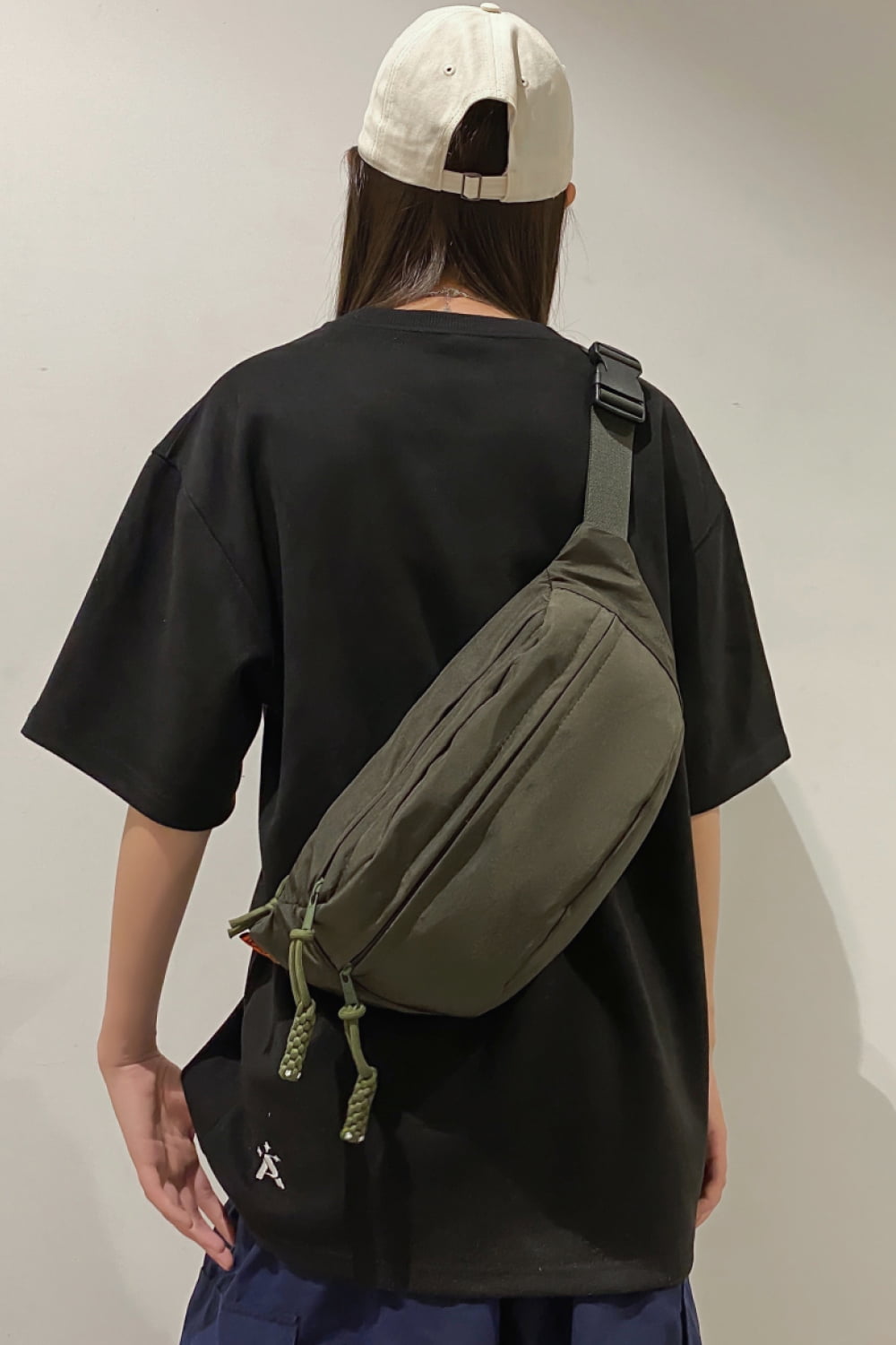 Nylon Sling Bag - Versatile Storage!