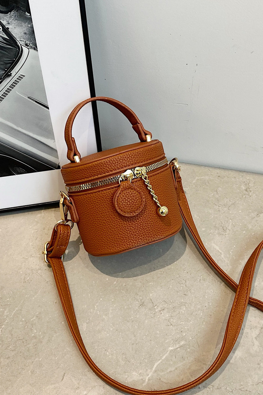 Vegan Leather Crossbody Bag - The Mini Must-Have!