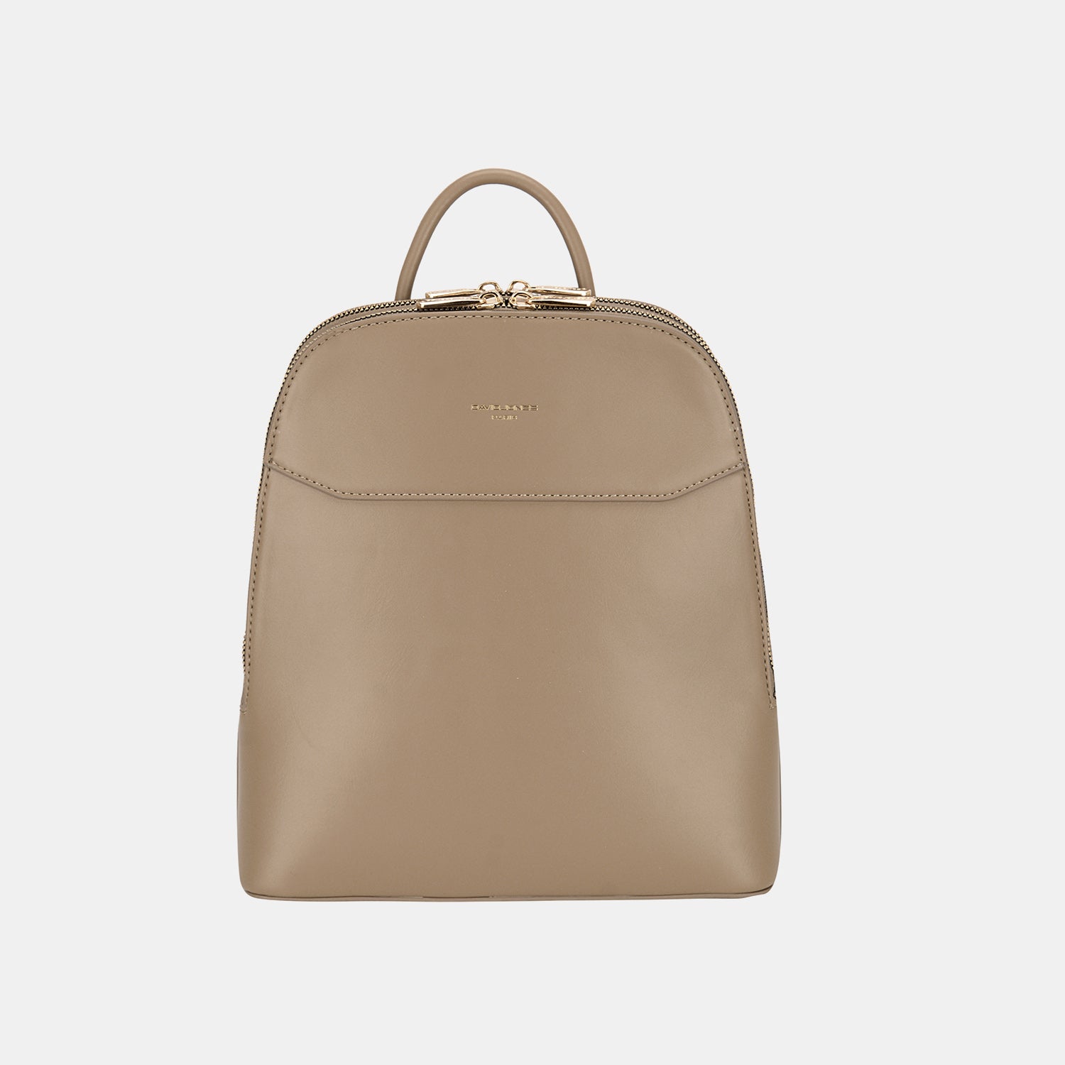 David Jones Vegan Leather Adjustable Straps Backpack Bag - Effortlessly Staying Organized!