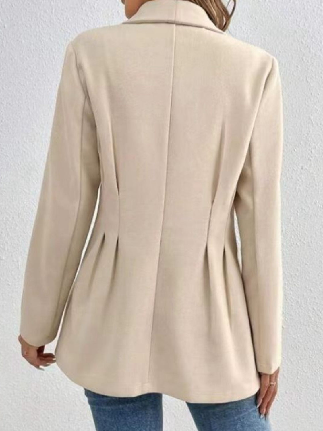 Women's One Button Long Sleeve Blazer Buttoned Design Cardigan