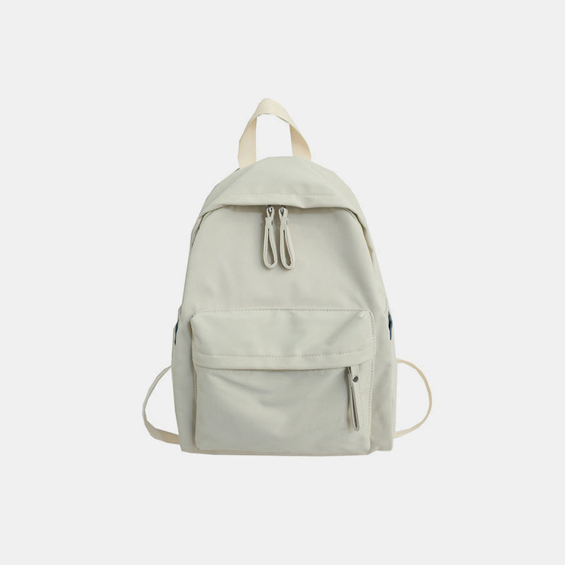 Zip Cotton Backpack Bag - Carry with ease!