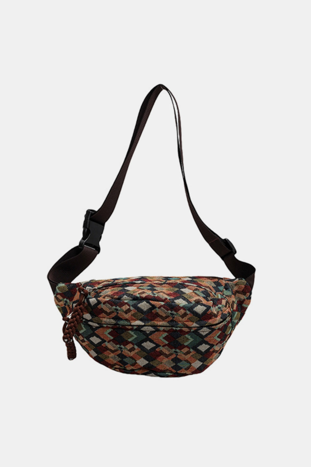 Adjustable Strap Canvas Sling Bag - Comfort and Convenience!