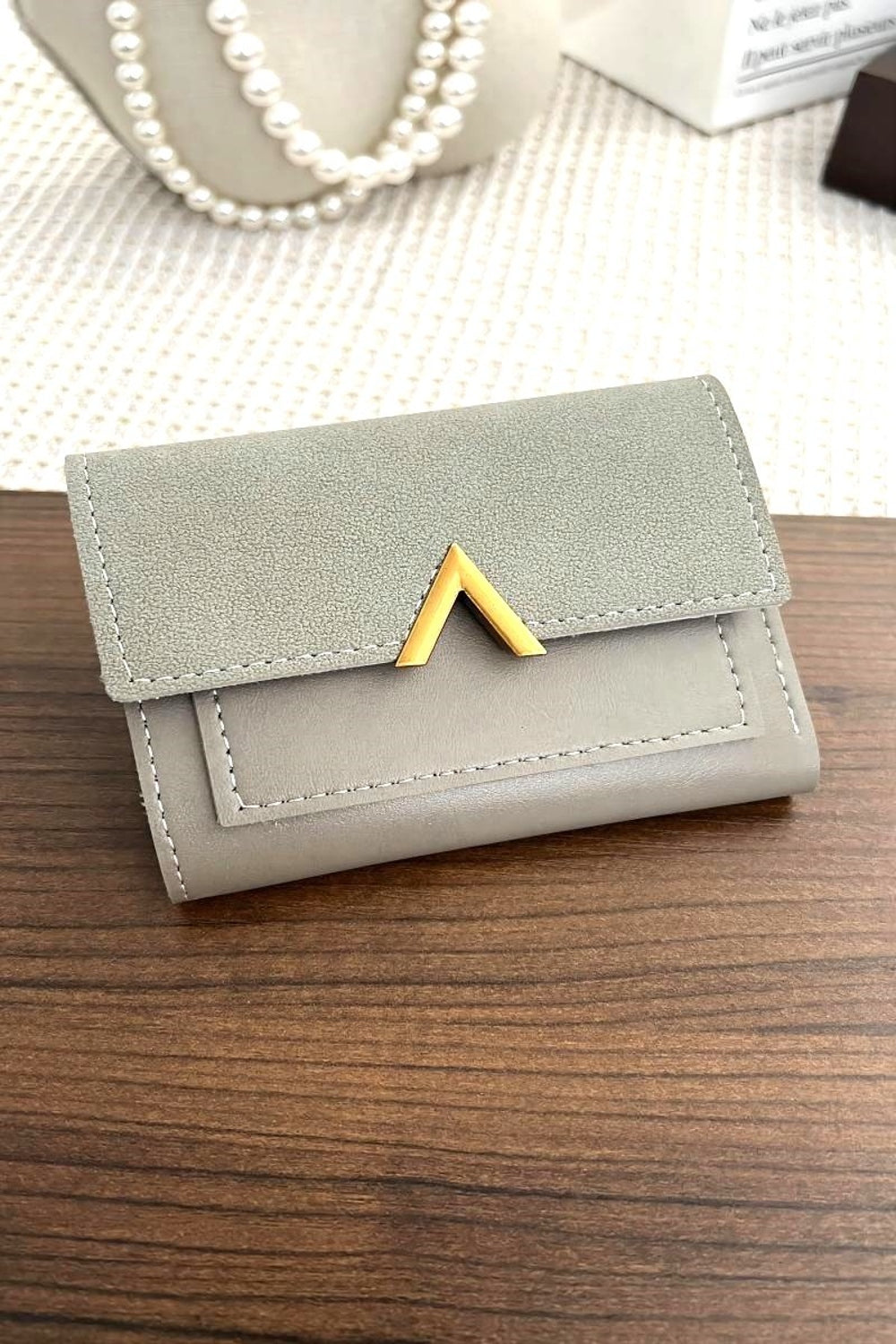 Zenana Compact Trifold Wallet - Sleek and Streamlined Look!