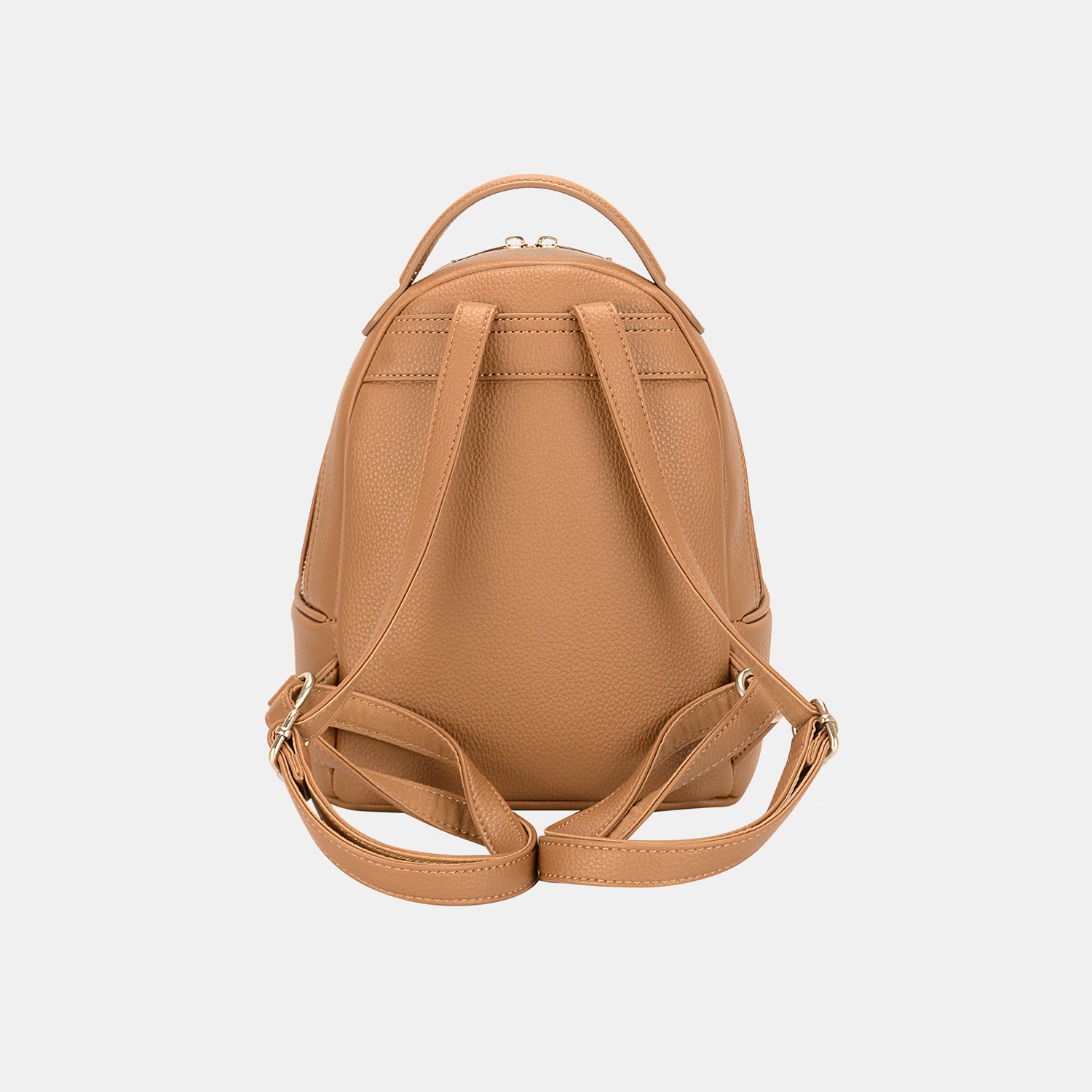 David Jones Vegan Leather Handle Backpack - Effortless Style Meets Everyday Function!