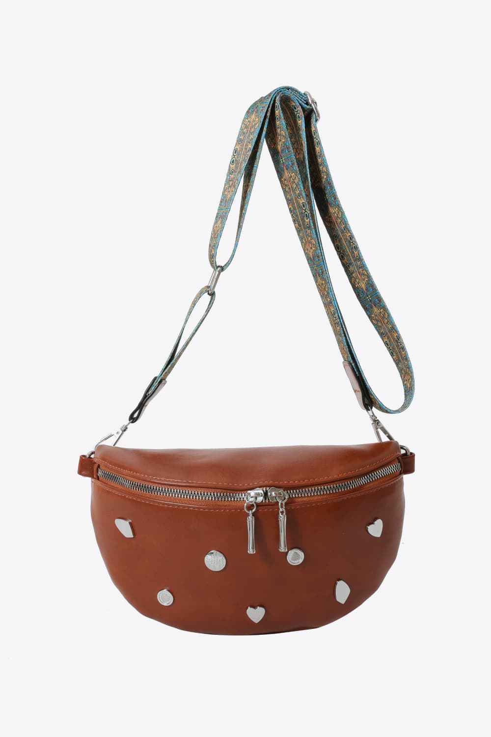 Vegan Leather Sling Bag - Effortless Hands-Free Style!