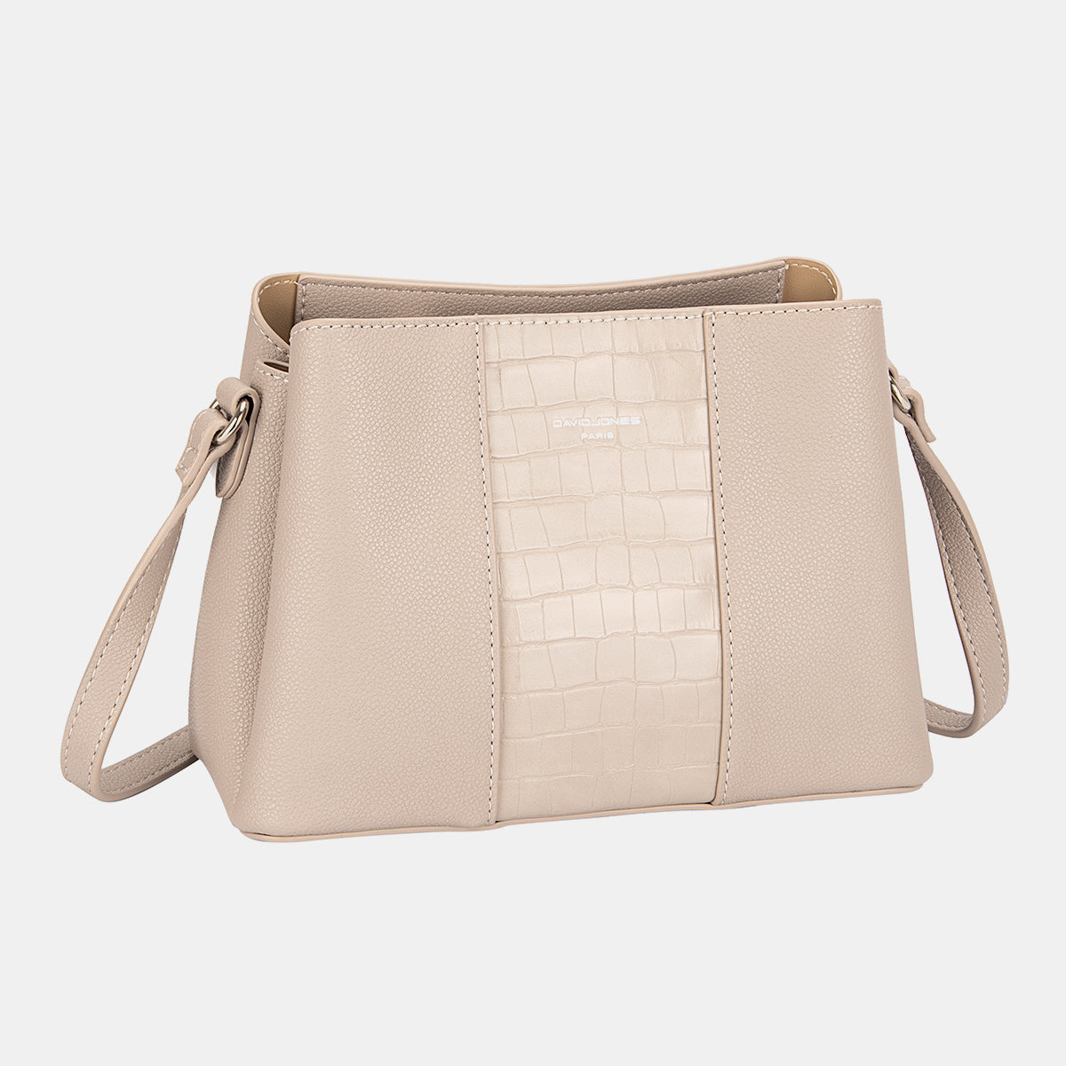 David Jones Vegan Leather Crossbody Bag - Enhances Your Convenience!