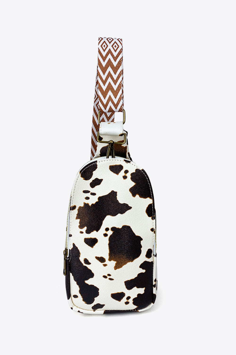 Printed Vegan Leather Sling Bag - Sustainable Fashion Statement!