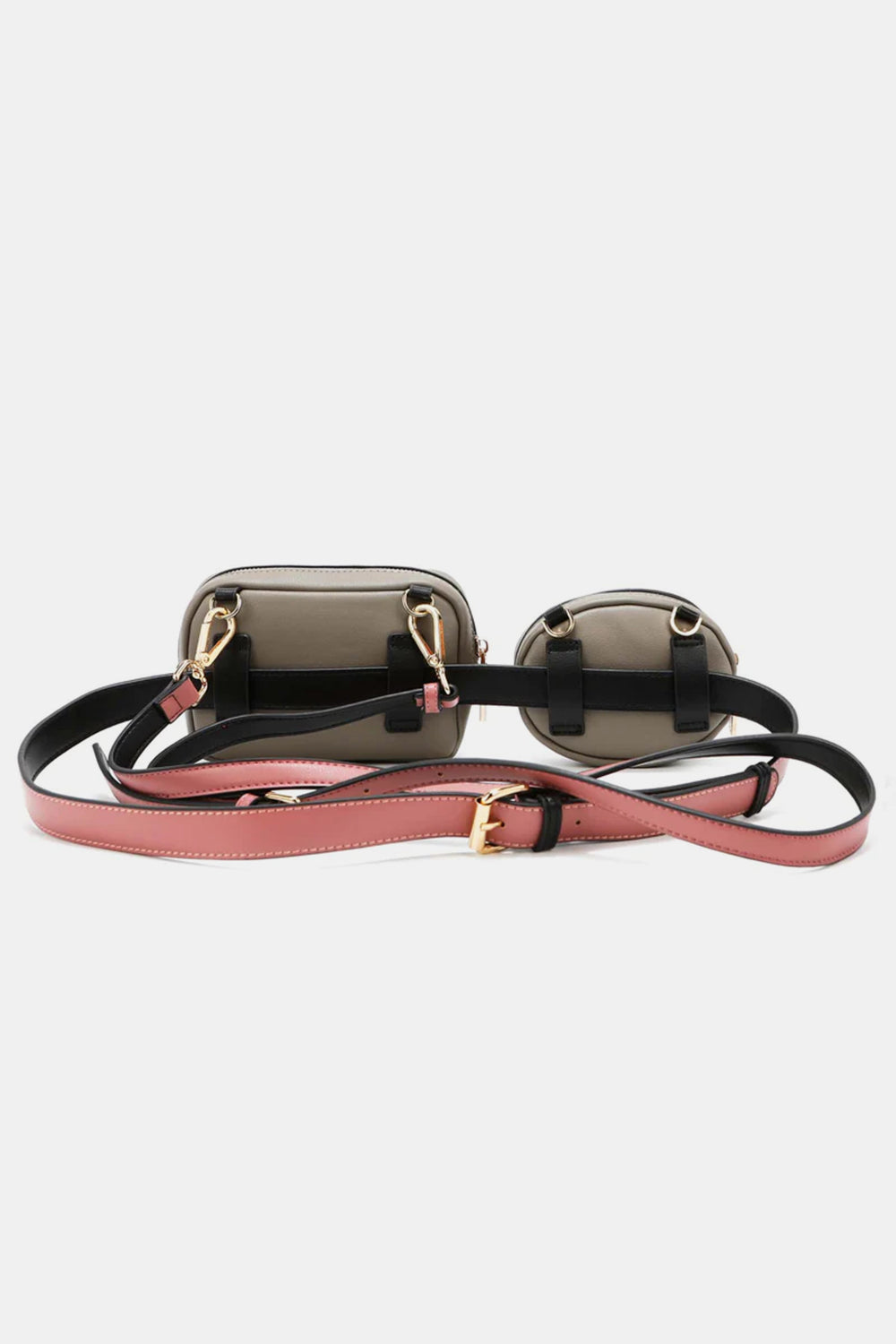 Nicole Lee USA Double Pouch Fanny Pack - Double the Space, Double the Style!