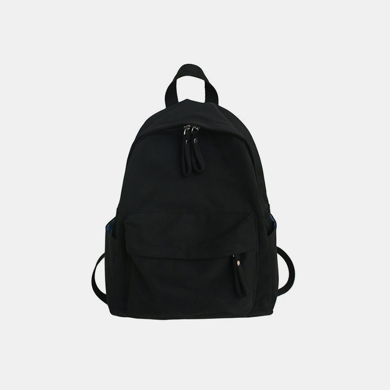 Zip Cotton Backpack Bag - Carry with ease!