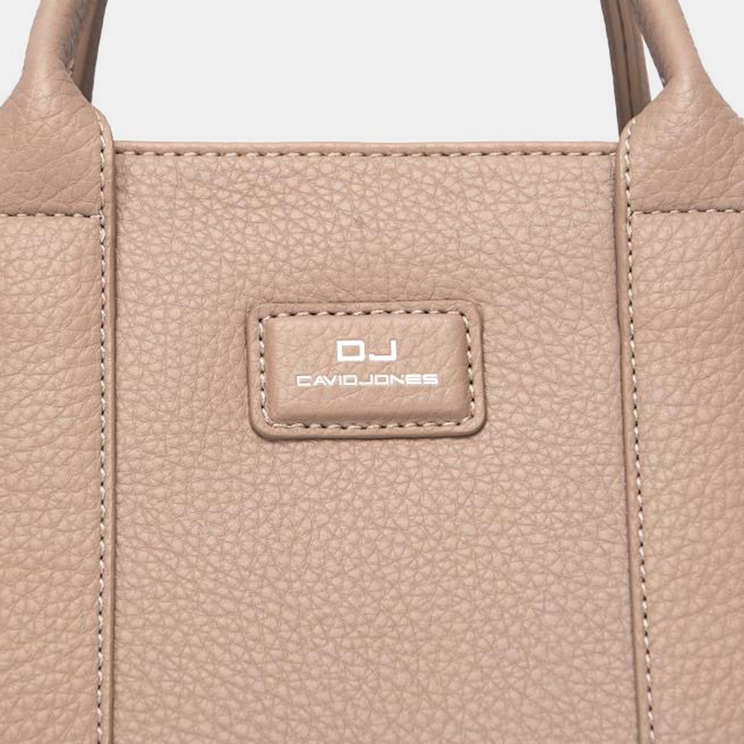 David Jones Textured Vegan Leather Handbag - Luxurious Look and Feel Without Compromise!