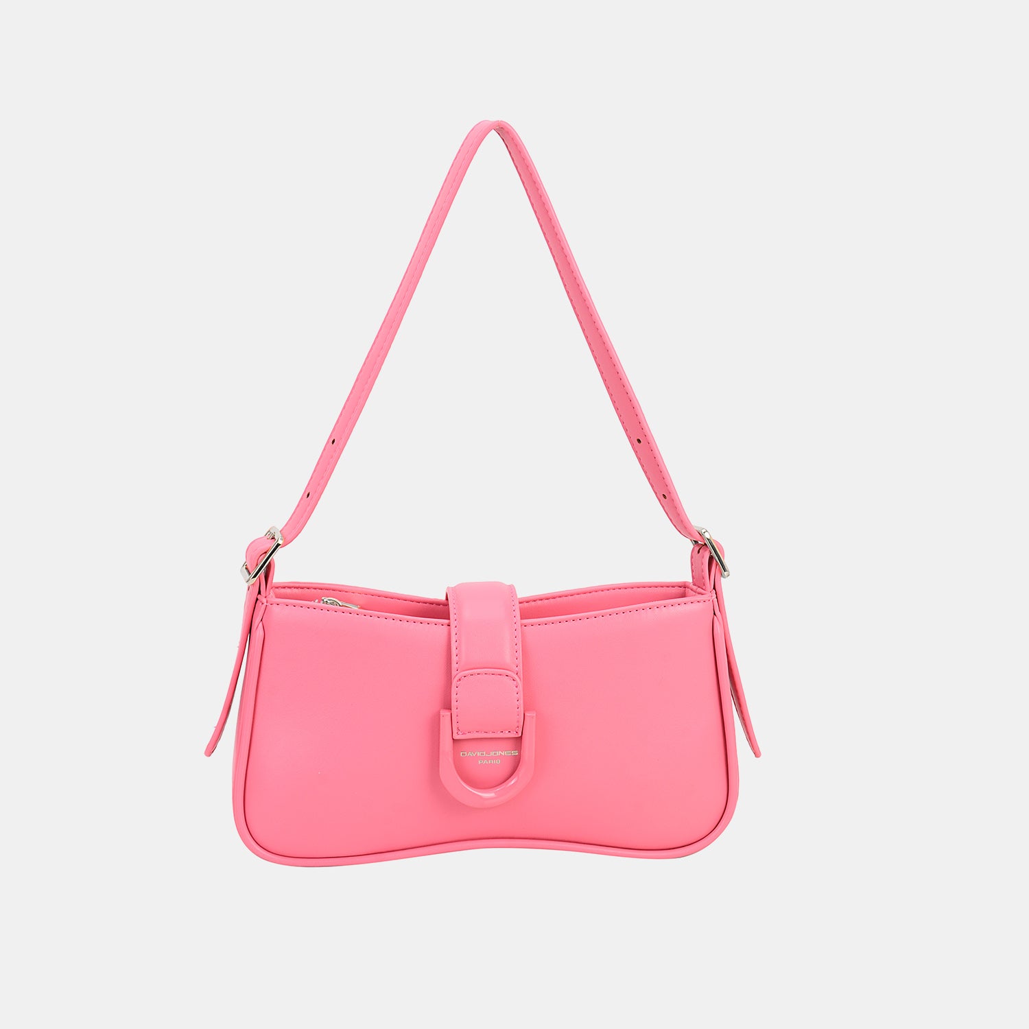 David Jones Vegan Leather Shoulder Bag - Minimalist Chic Meets Everyday Essential!