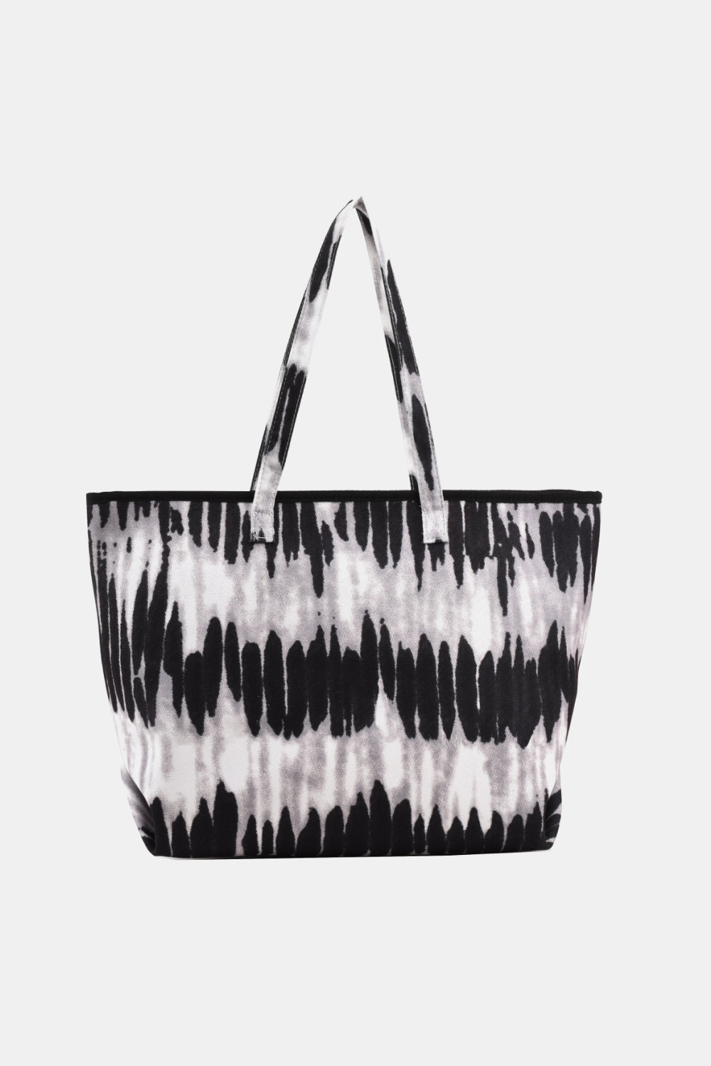 Printed Vegan Leather Tote Bag - Statement Maker - Bold Style with Eco-Conscious Design