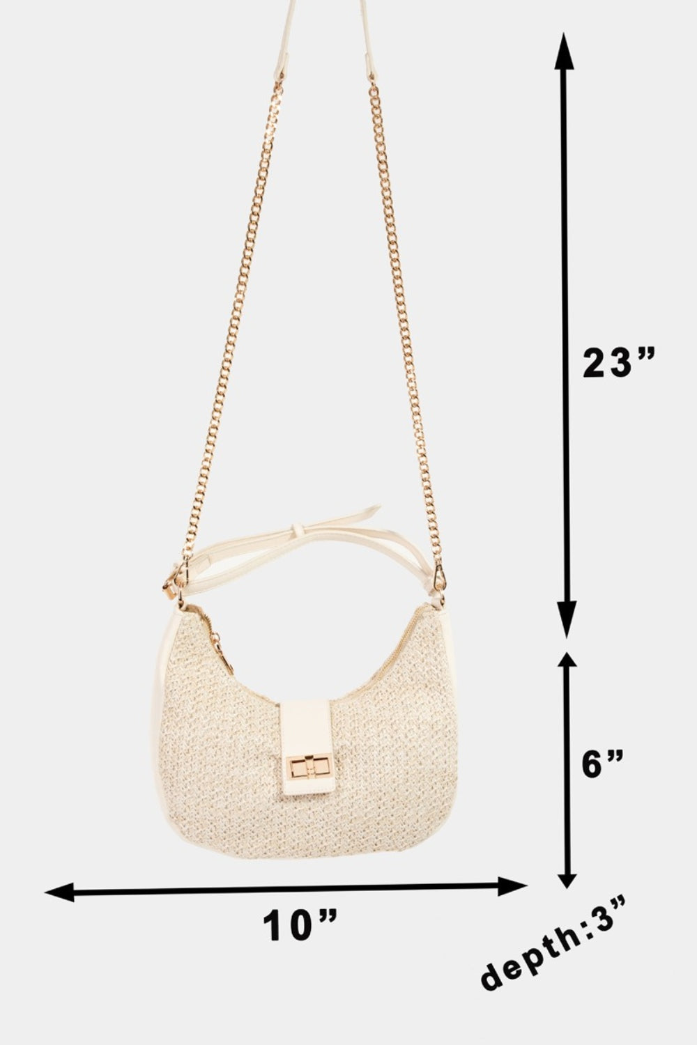 Fame Straw Braid Hobo Bag - Make a statement wherever you go!