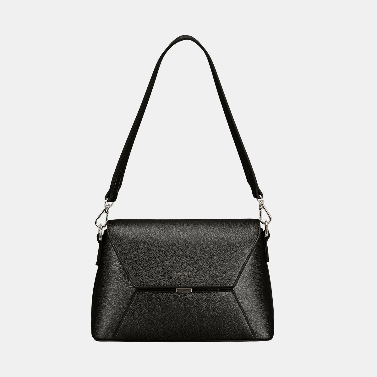 David Jones Vegan Leather Envelope Design Shoulder Bag - Luxurious and Durable!