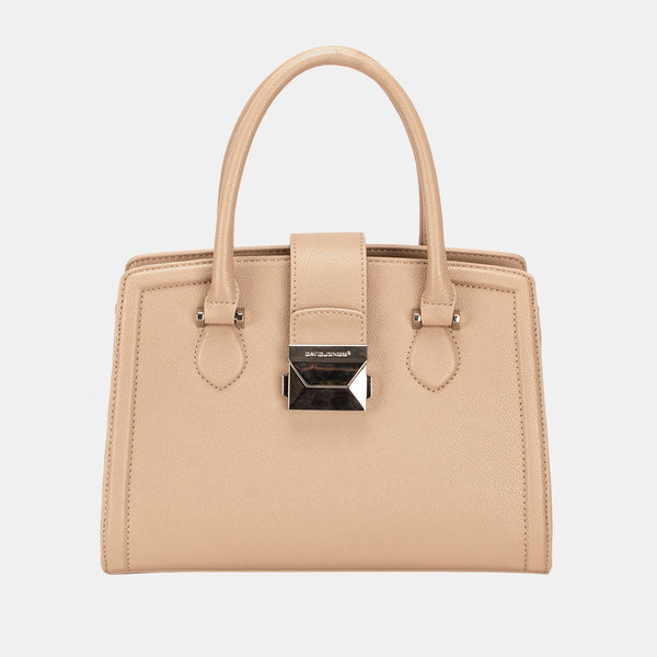 David Jones Vegan Leather Handbag - Effortless & Confident Carry!