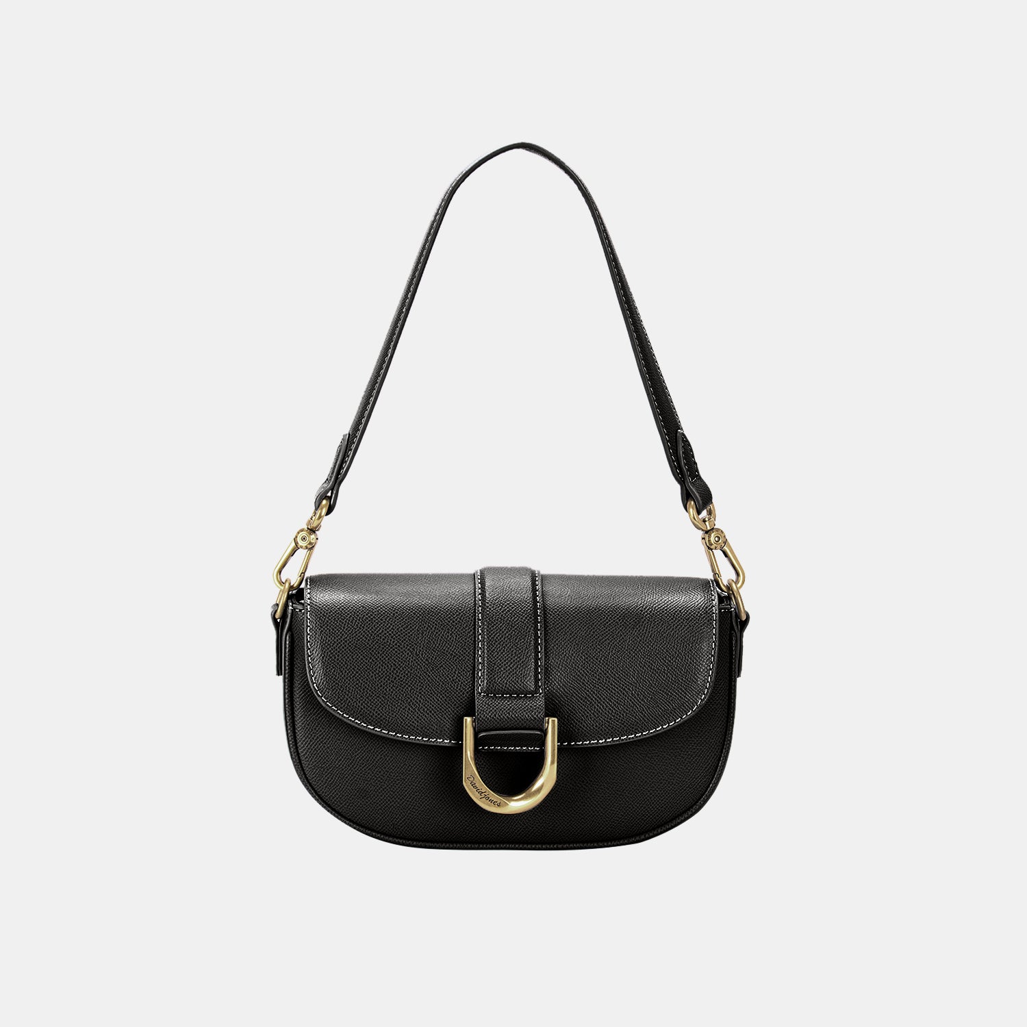 David Jones Vegan Leather Shoulder Bag - The Minimalist Statement!