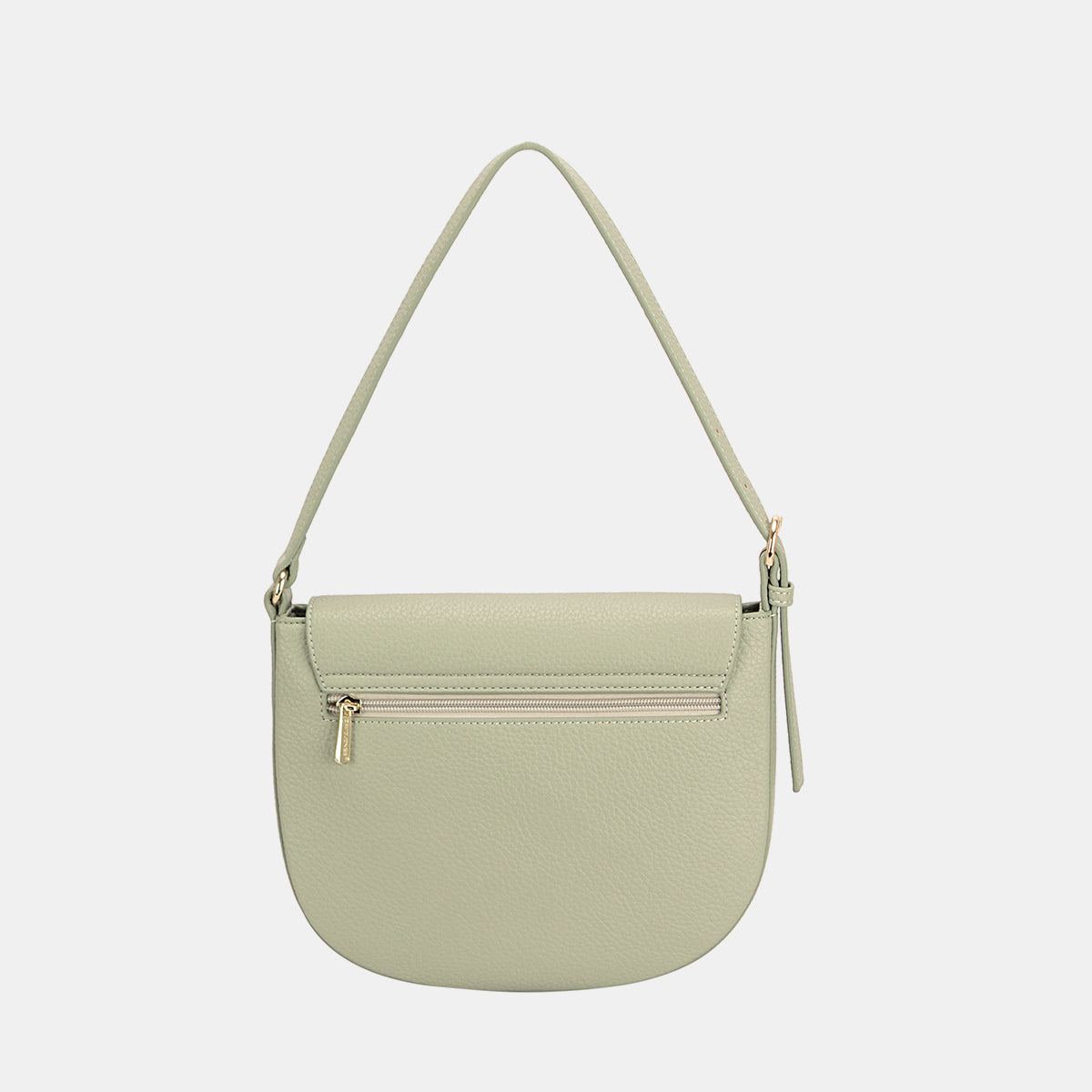 David Jones Metal Buckle Shoulder Bag - Touch of edginess and sophistication!